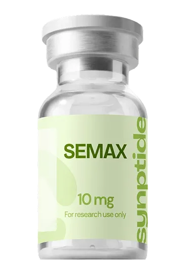 Symptide peptide vial and syringe