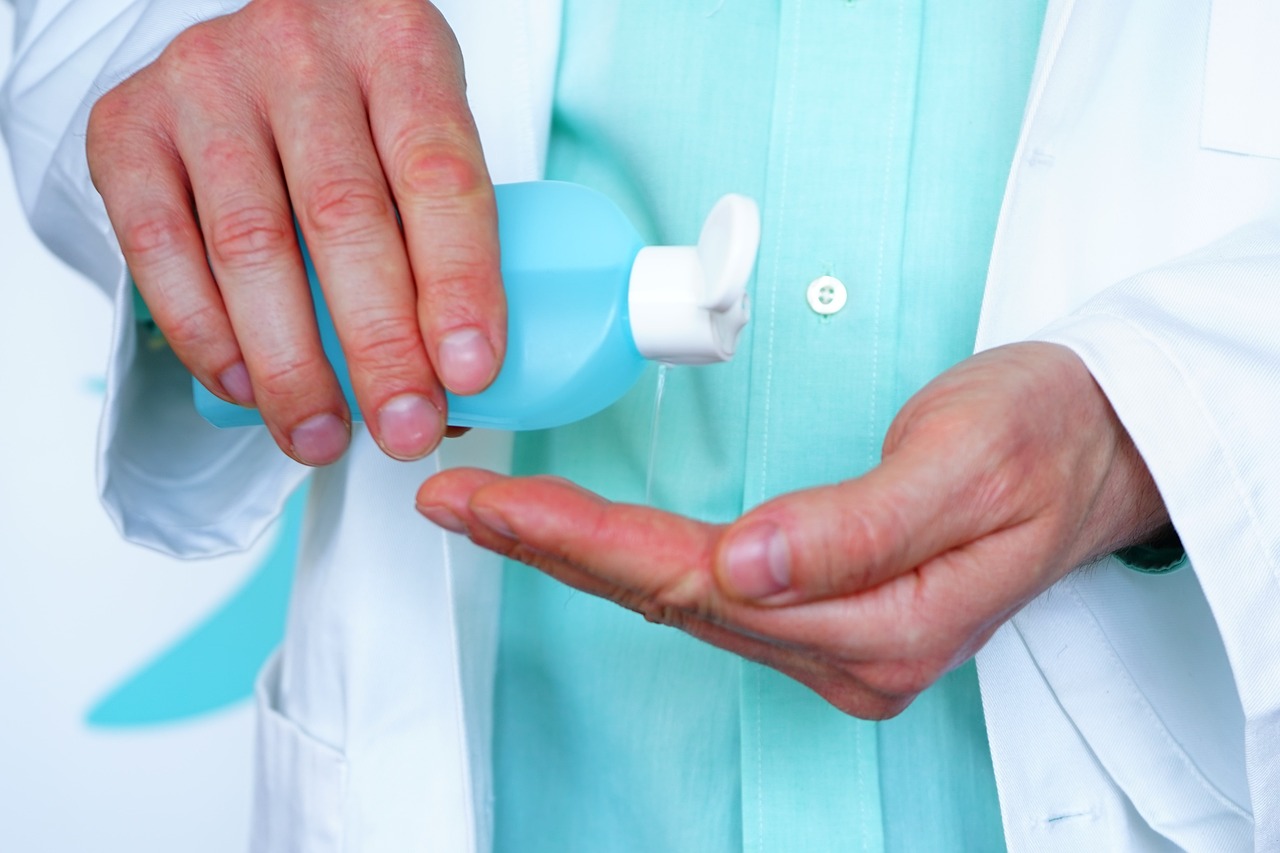 Disinfection, disinfectant, hygiene — illustrating GLP-1s and the Gut Microbiome