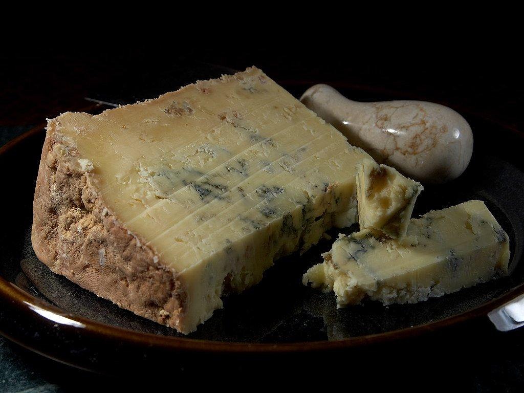 Dorset blue vinney cheese, dairy product, food — illustrating How Much Protein for Recovery? The Distribution Question