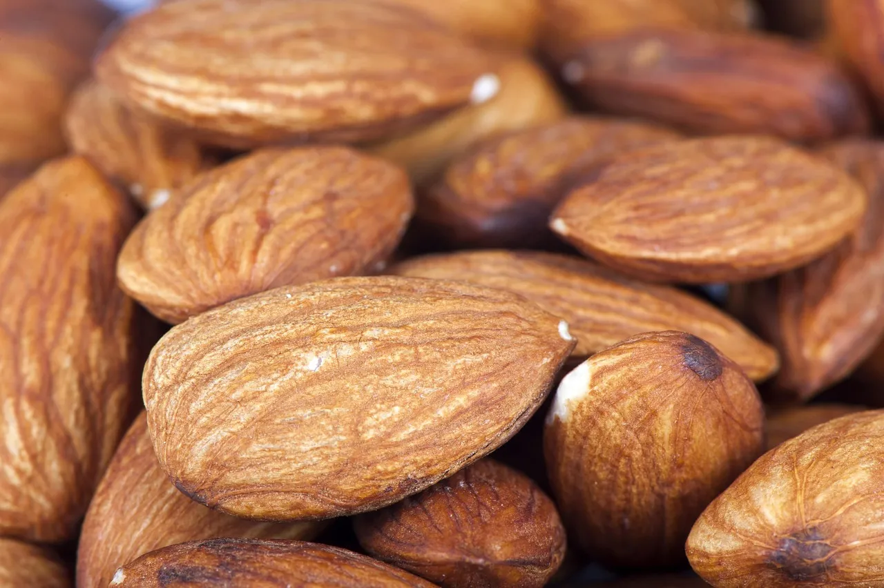 Food, almond, nuts — illustrating How to Measure Whether You're Actually Losing Muscle