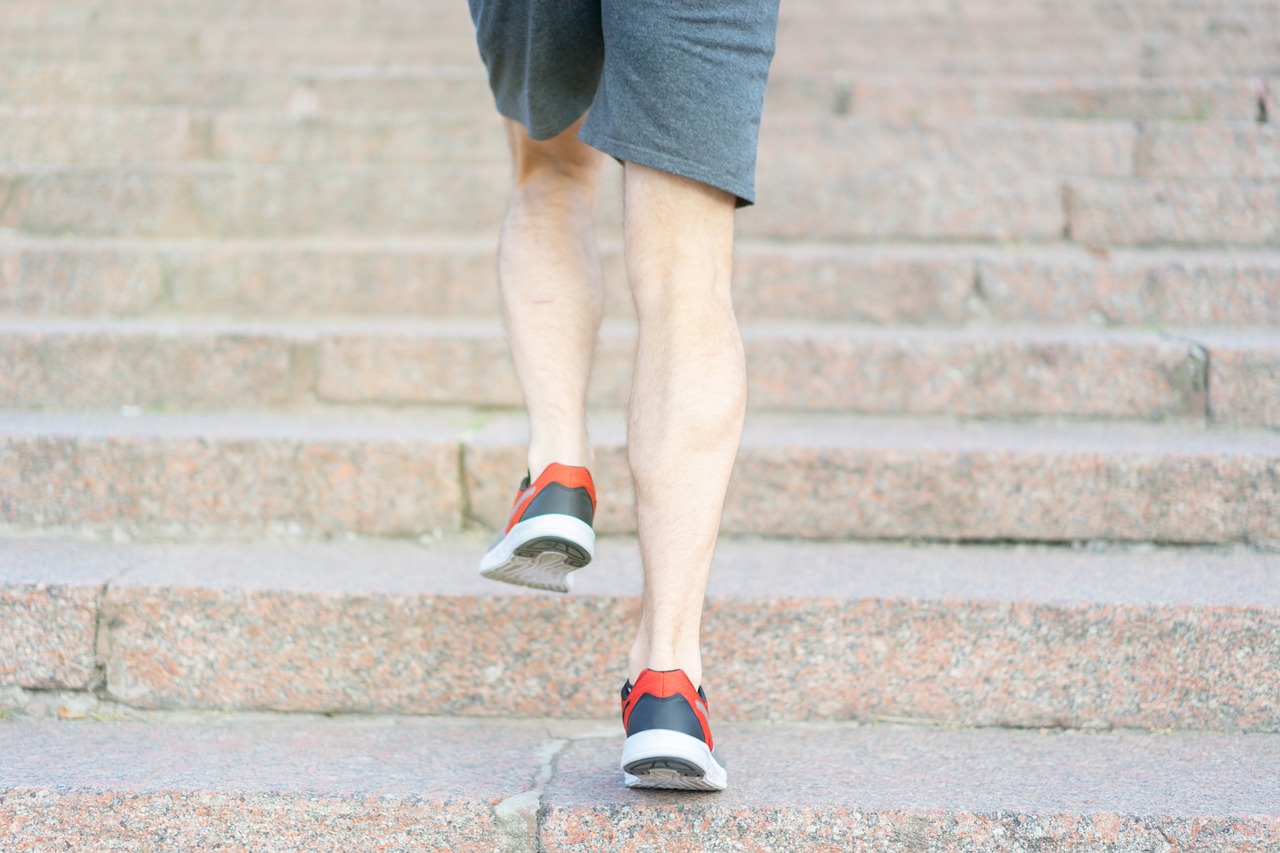 Fitness, running, stairs — illustrating HRV and Overtraining: Catching It Early