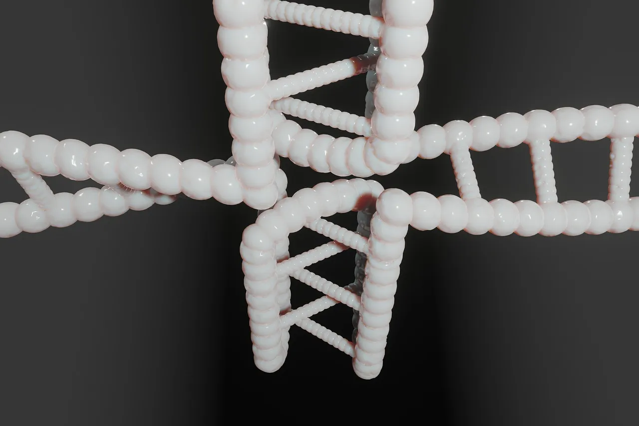 Human, dna, genetic — illustrating Humanin: A Mitochondrial-Derived Peptide Worth Watching
