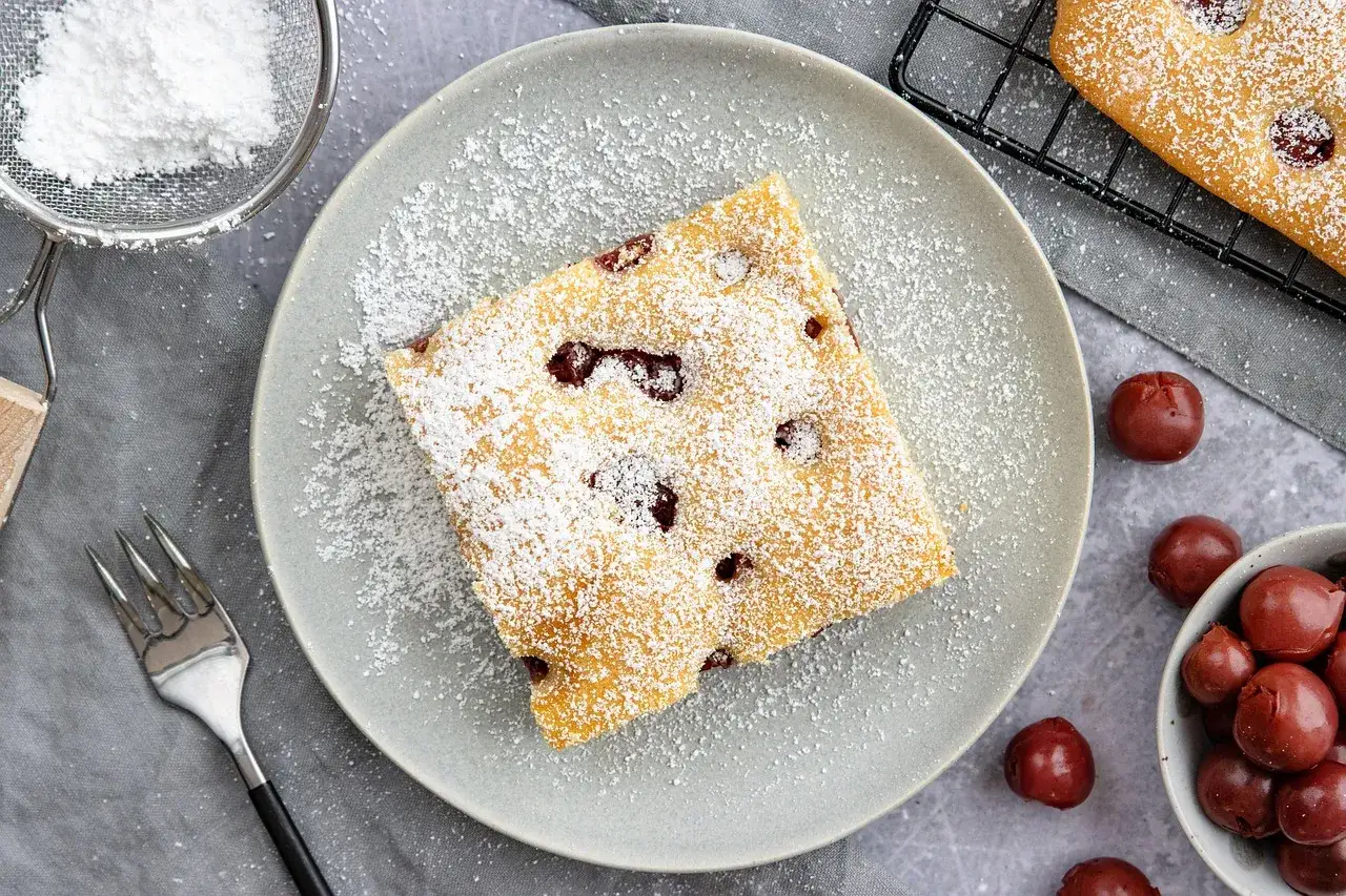 Cherry cake, cake, sour cherry cake — illustrating Muscle Cramps on a GLP-1 or Fast: The Magnesium Fix