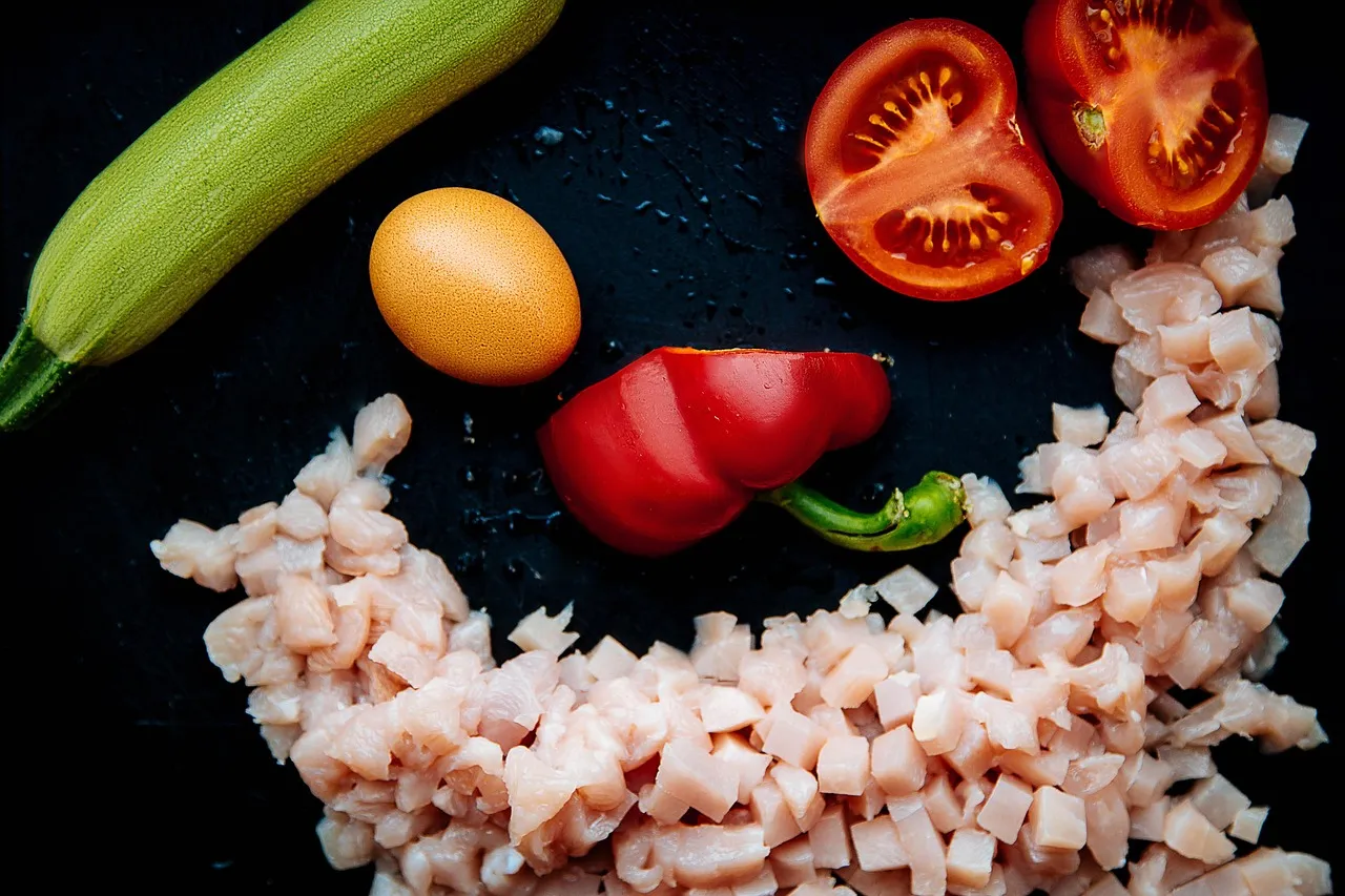 Beauty, colorful, composition — illustrating Protein Per Meal on a GLP-1: The Per-Meal Split