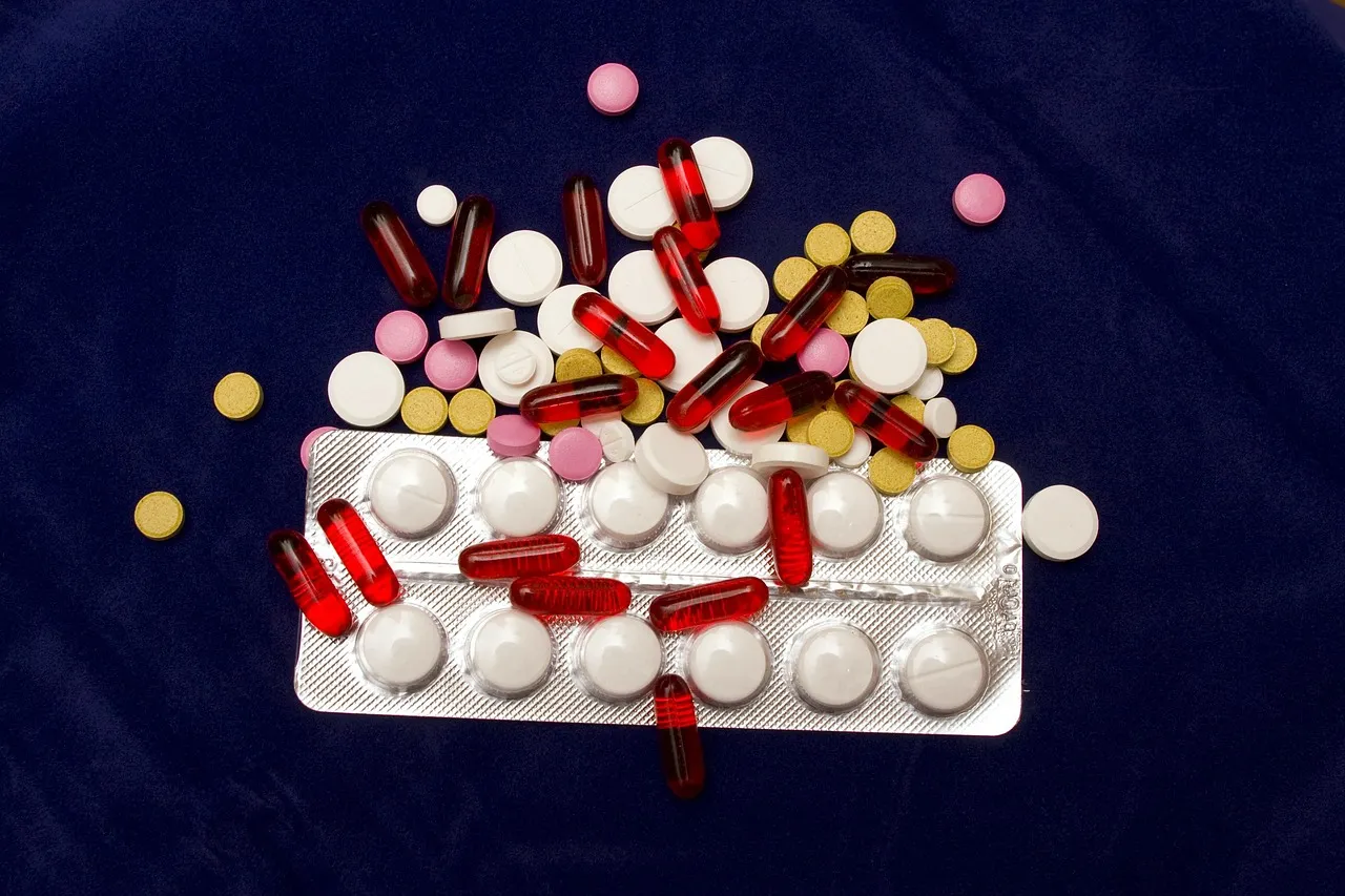 Pills, medicine, health — illustrating How Much Protein to Keep Muscle in a Calorie Deficit