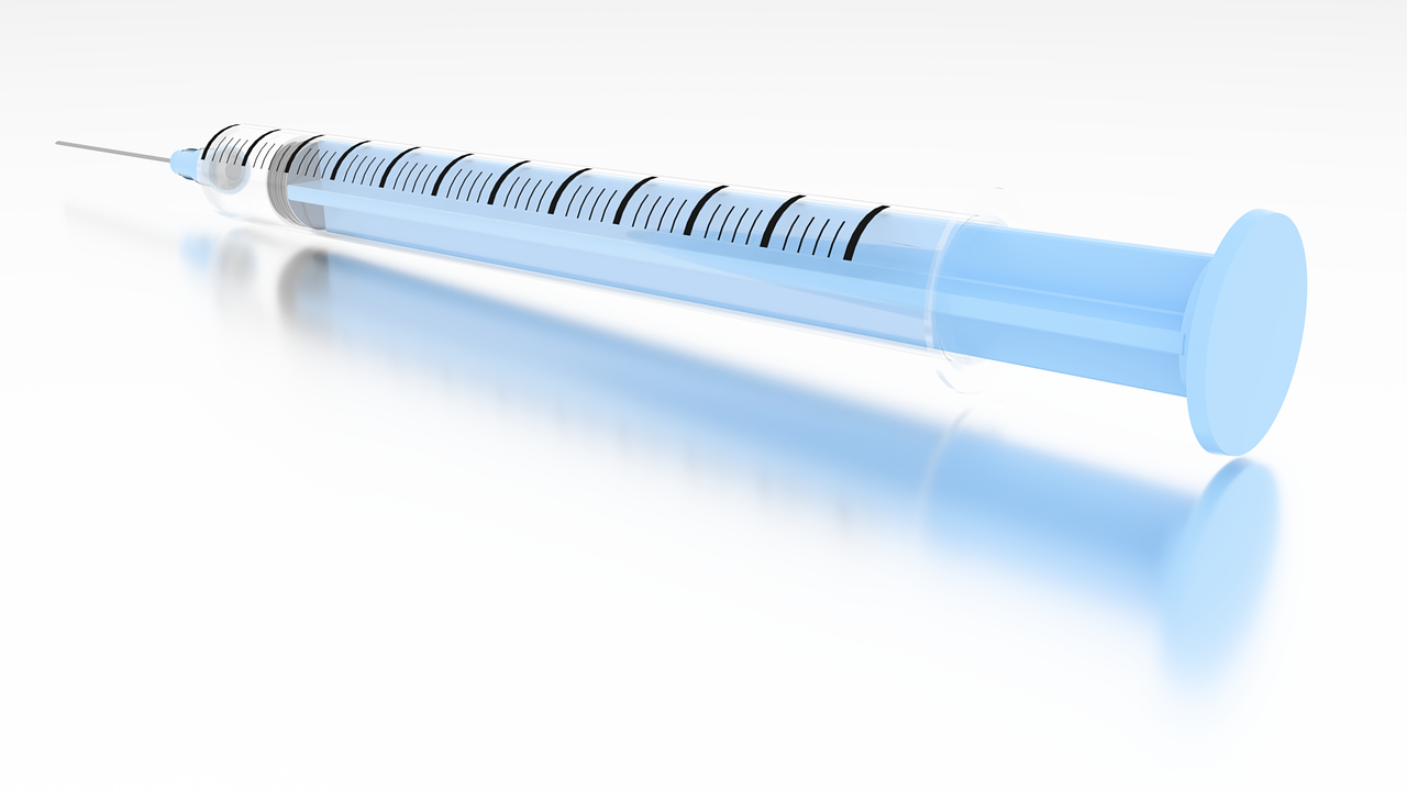 Syringe, medicine, health — illustrating Reconstitution and Storage: The Science of Peptide Stability