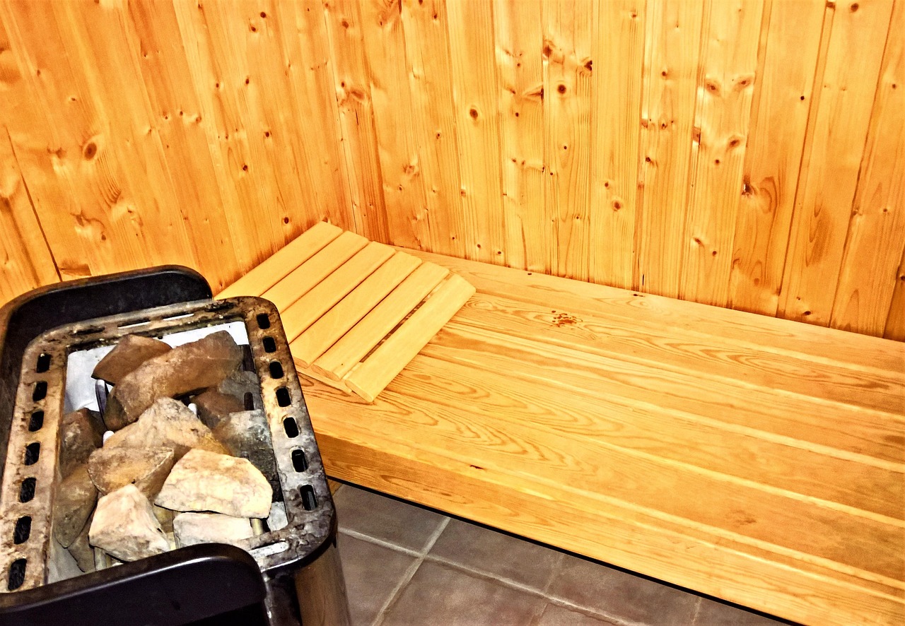 Sauna, sweat bath, scandinavian sauna — illustrating Sauna and Recovery: What the Finnish Data Shows