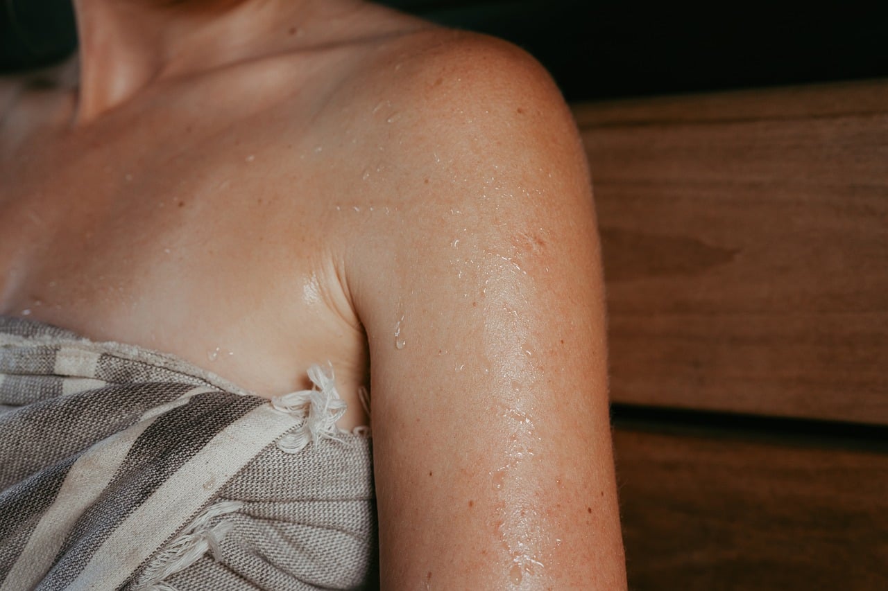 Sauna, sauna heater, sauna stones — illustrating Sauna and Recovery: What the Finnish Data Shows