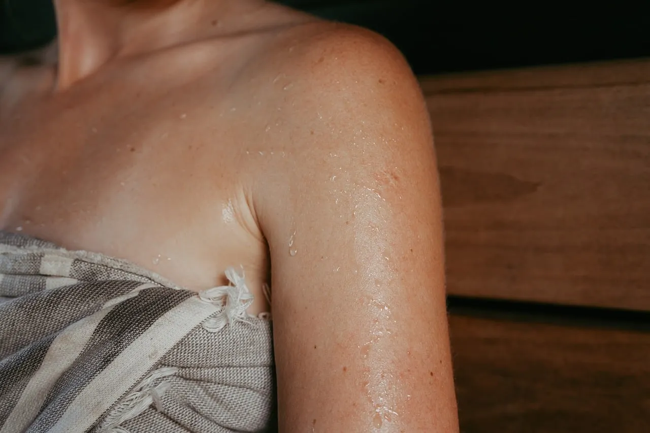 Sauna, sauna heater, sauna stones — illustrating Sauna and Recovery: What the Finnish Data Shows