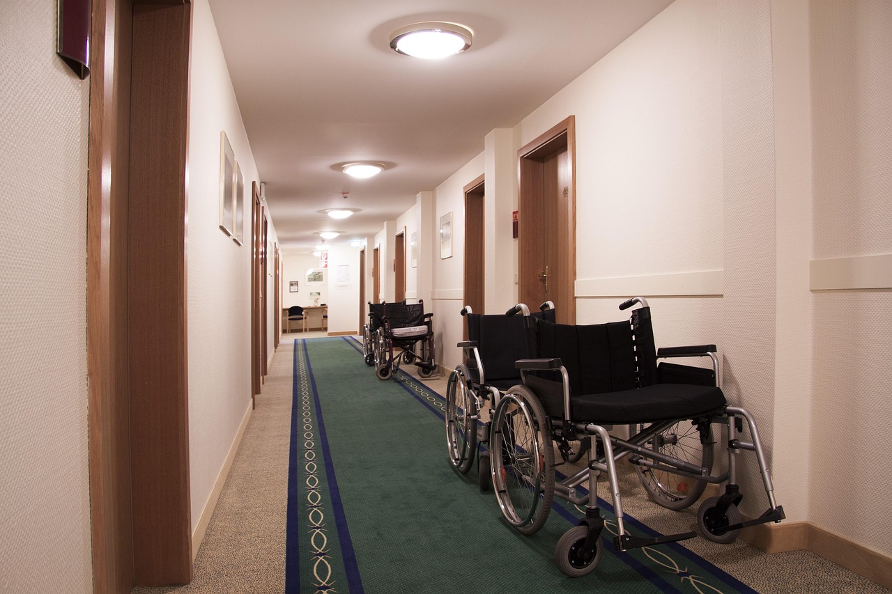 Rehabilitation, corridor, hallway — illustrating TB-500: What the Research Does and Doesn’t Show