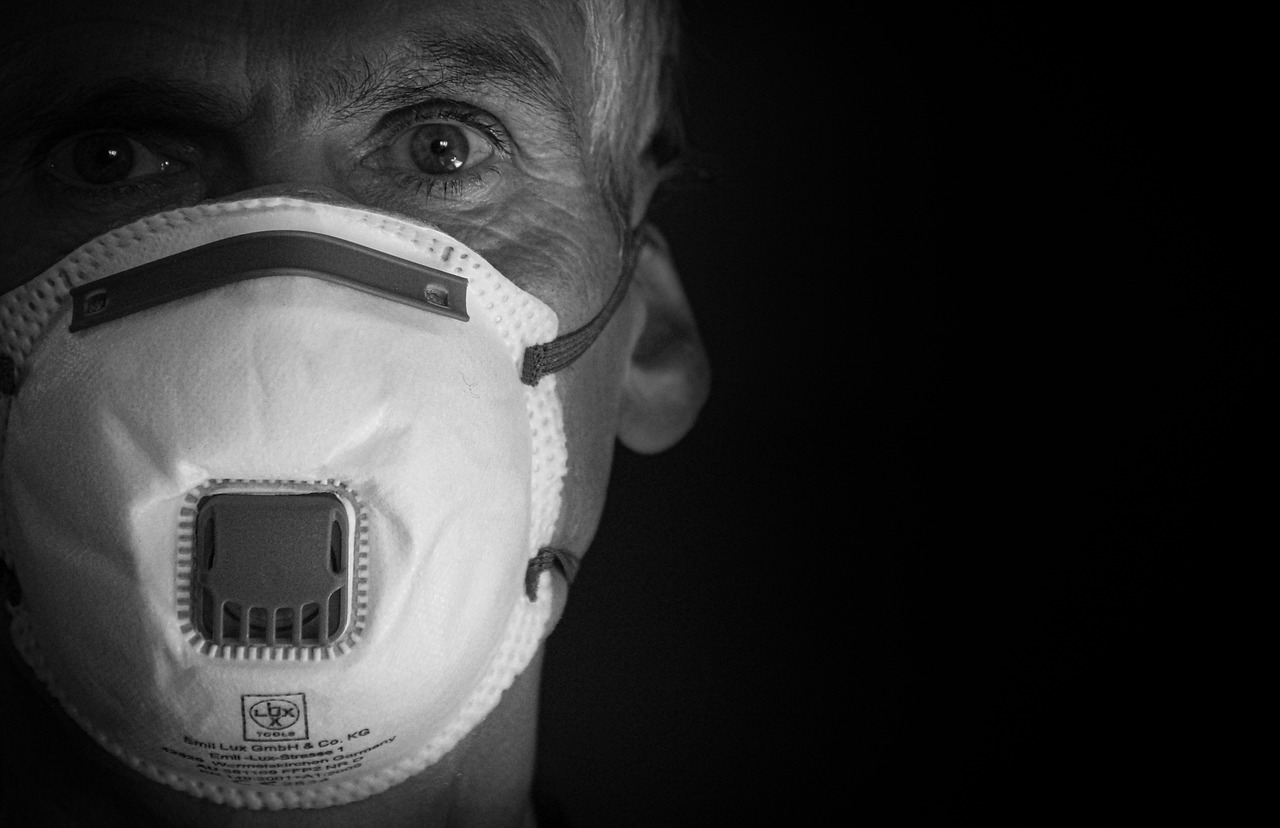 Mask, protection, virus — illustrating Testosterone and Longevity in Men