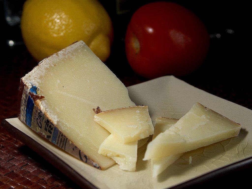 Pecorino sardo, cheese, dairy product — illustrating The Difference Between Peptides and Proteins, Explained