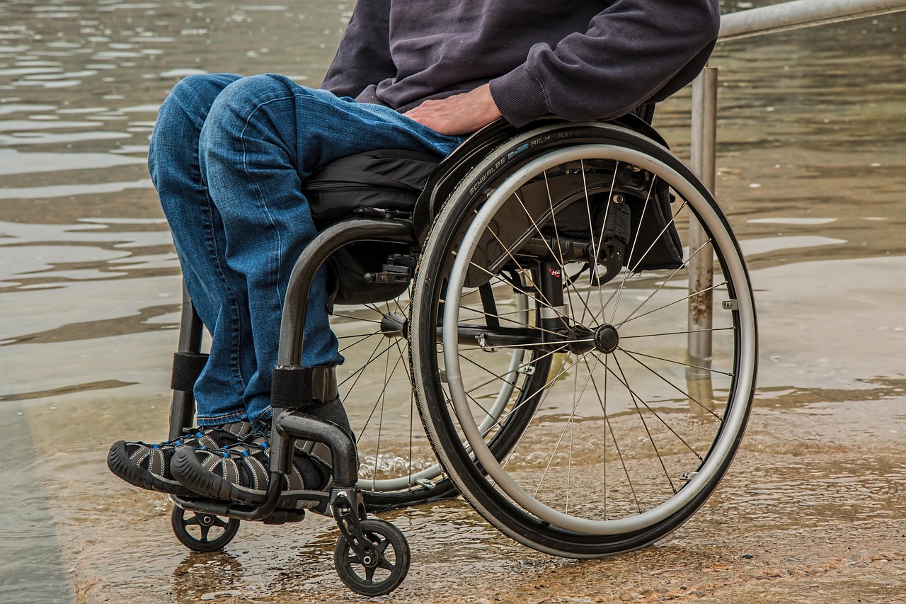 Wheelchair, disability, paraplegic — illustrating Thymosin Alpha-1: What We Know About the Immune Peptide