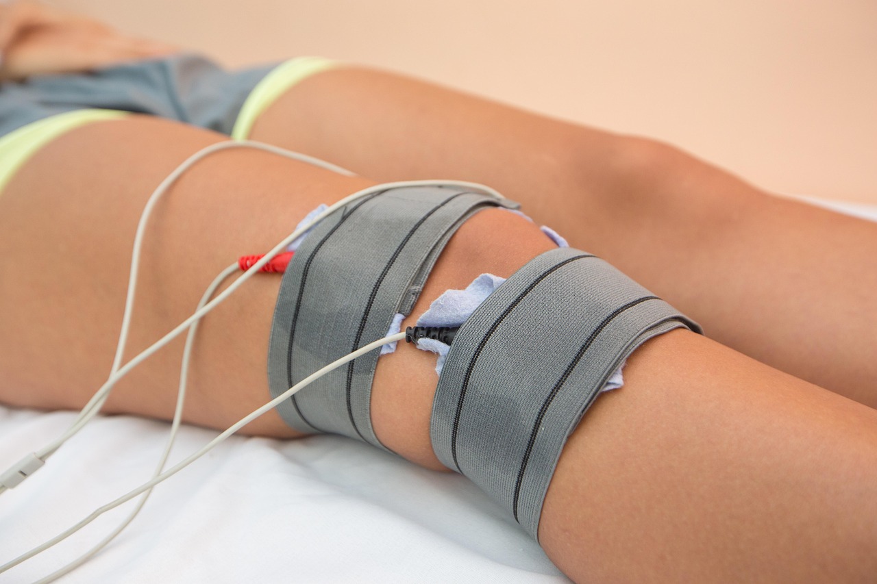 Physiotherapy, treatment, legs — illustrating Thymosin Beta-4 and Tissue Repair: Reading the Preclinical Data