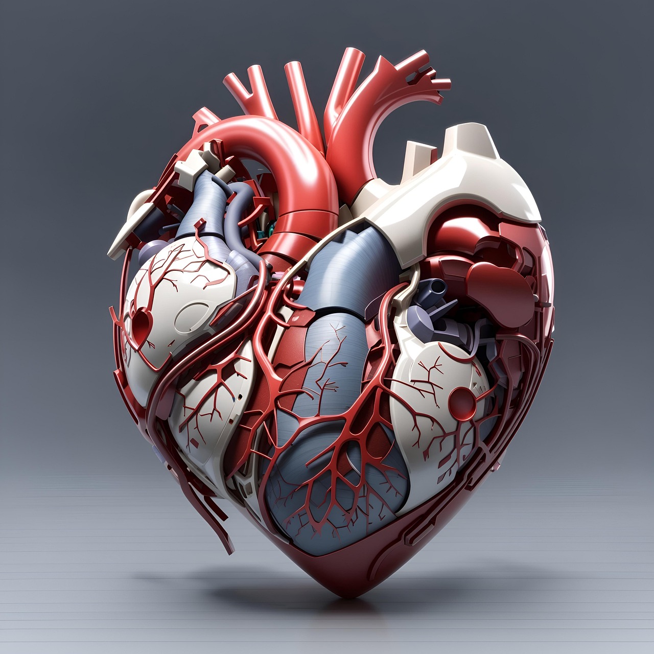 Human heart, heart, organ — illustrating Tirzepatide for Heart Failure: The SUMMIT Trial
