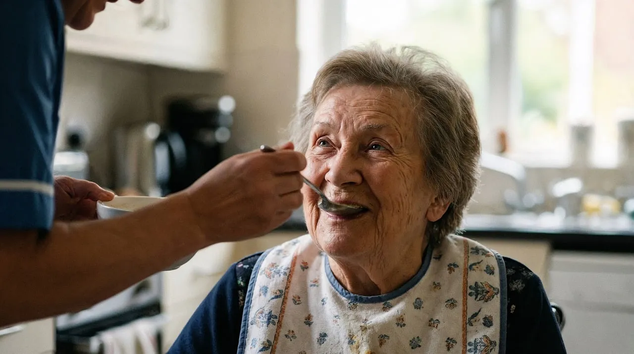 Elderly, care, nursing — illustrating The Beginner's Guide to Biomarkers