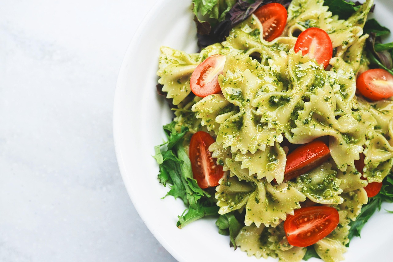 Pasta, pesto, farfalle — illustrating The GLP-1 Guide