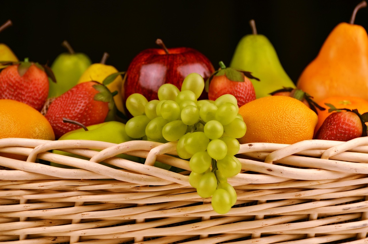 Fruits, fresh, basket — illustrating The GLP-1 Side-Effect Survival Guide